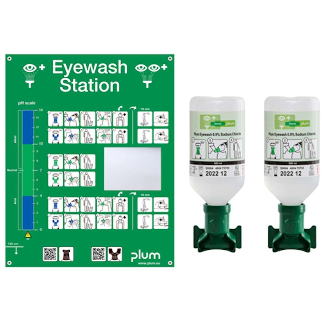 Eye wash station 2 x 500 ml